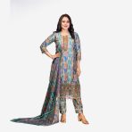 Rainbow Noor Salwar Kameez Traditional Set - Image 3
