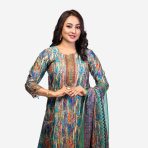 Rainbow Noor Salwar Kameez Traditional Set - Image 2